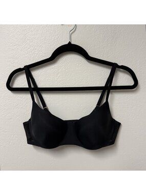 SOMA BRA LIGHTLY LINED SCOOP BALCONETTE SIZE 34C BLACK ADJUSTABLE WIRED NEW